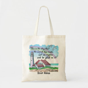 Kristen fyr Totebag Tygkasse