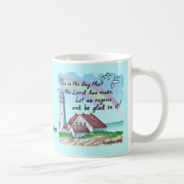 Kristen Glädje Fyren Kaffemugg (Höger)