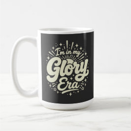 Kristen Glory Era T-shirt Trendig Tro Uttryck Kaffemugg