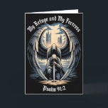 Kristen gotisk bibelcitat om skyddsängel Psalm  Kort<br><div class="desc">Kristen gotisk bibelcitat om skyddsängel Psalm 91_2 Tank Top</div>