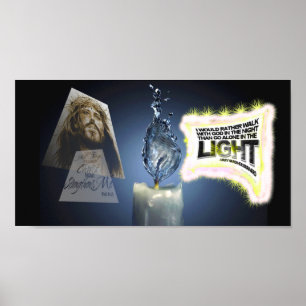 Kristen grafisk design poster