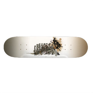 Kristen Grunge Skateboard Bräda 19,5 Cm