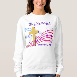 Kristen HALLELUJA KRISTUS ÄR UPPSTÅNDEN Påsk T Shirt