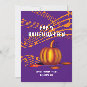 Kristen Halloween Julkort