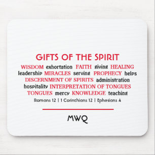 kristen HELIGA SPIRIT GIFTS Monogramskript Musmatta