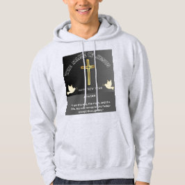 Kristen hoodie – Johannes 14:6 Bibelvers