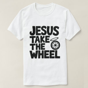 Kristen humor – Jesus Ta Kontrollen T Shirt