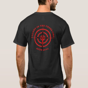 Kristen jägare eller prickskyttskjorta t-shirt