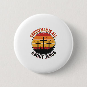 Kristen jul Jesus Solnedgång Cross T-Shirt Des Knapp