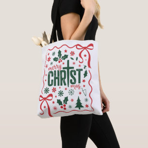 Kristen julkorssymbol Jesus Christus tro Tygkasse