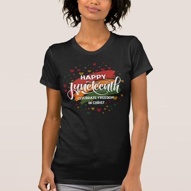 Kristen JUNETEENTH T Shirt (Framsida)