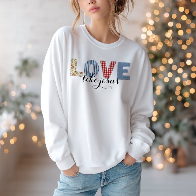 Kristen kärlek som Jesus sweatshirt T Shirt (Skapare uppladdad)