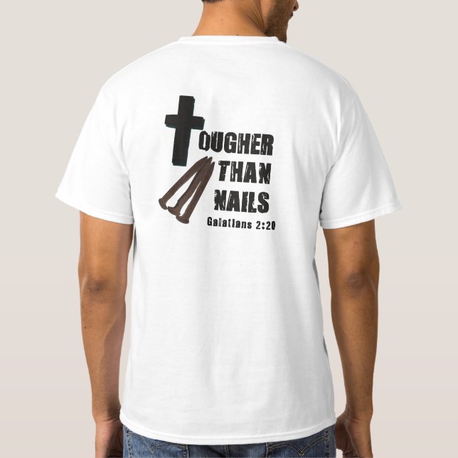 Kristen krigare t-shirt (Baksida)