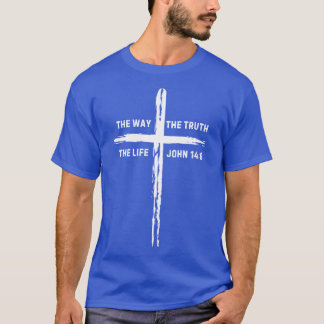 Kristen mans kors och vers vän t shirt