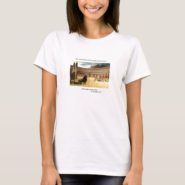 Kristen martyrT-tröja T-shirt (Framsida)
