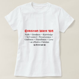 Kristen Math 101 Tee Shirt