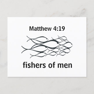 Kristen | Matteus 4:19 Vykort