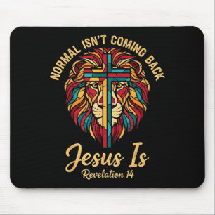 Kristen mosaik Normalen kommer inte tillbaka Jesus Musmatta
