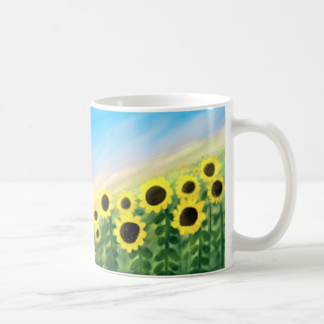 Kristen mugg (Solrosor) (Höger)