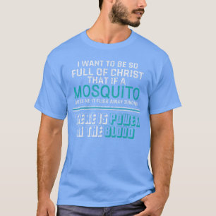 Kristen Mygg Bibel Skämt Meme Citat Kristna T Shirt