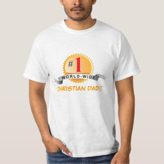KRISTEN PAPPA!! …, Religiös t-skjorta T-shirt