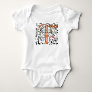 Kristen Påskkors Han är Uppstånden T Shirt
