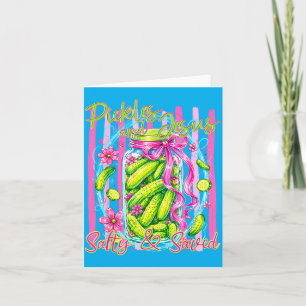 Kristen Pickle Älskare Pickles Jesus Saltad Räddad Kort