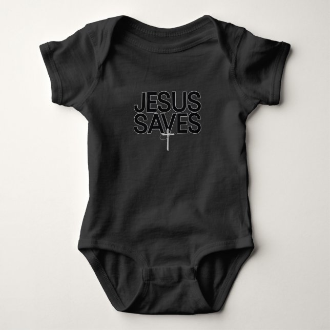 Kristen present Jesus tro Bibelvers T Shirt (Framsida)
