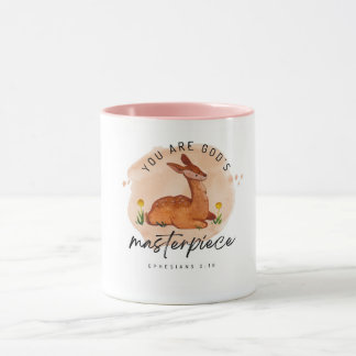 Kristen presentmugg | Du är Guds mästerverk | Mugg