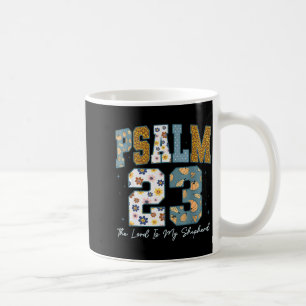 Kristen Psalm 23 Retro Herren Är Min Herde B Kaffemugg