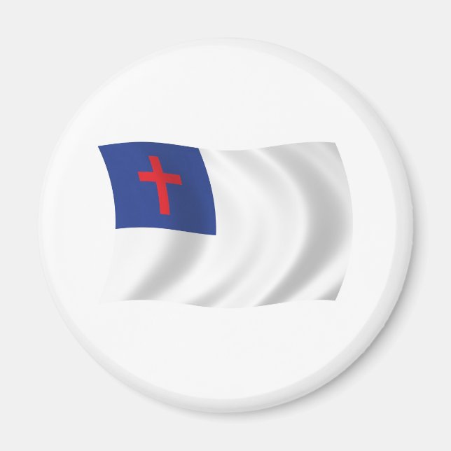 Kristen religion flagga magnet (Framsidan)