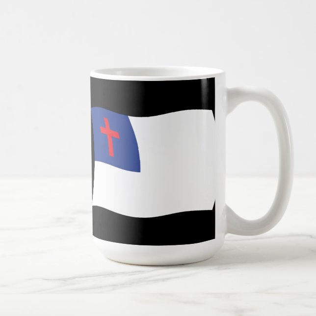 Kristen religion flagga mugg (Höger)