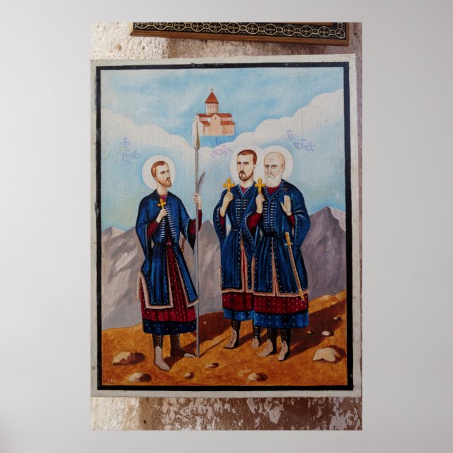 Kristen religiös konst poster (Framsidan)