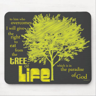Kristen Scripture mousepad/mousemat för livets Musmatta