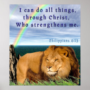 Kristen Scriptureaffisch Poster