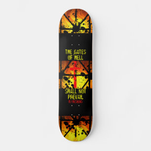 Kristen ScriptureSkateboard Old School Skateboard Bräda 21,6 Cm
