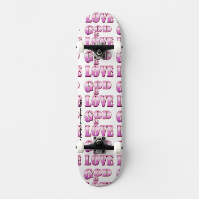 kristen skateboard bräda 19,5 cm (Framsida)