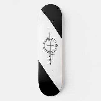 Kristen skateboard geometriska kors