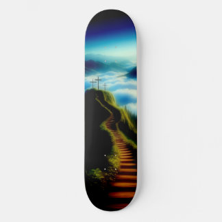 Kristen skateboard, vägen till upplysning  mini skateboard bräda 18,5 cm