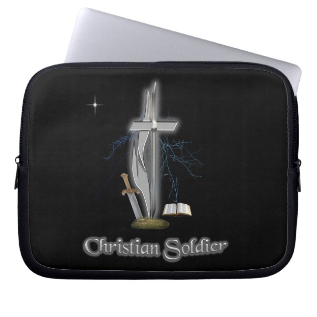 Kristen soldatcases laptop fodral (Framsidan)
