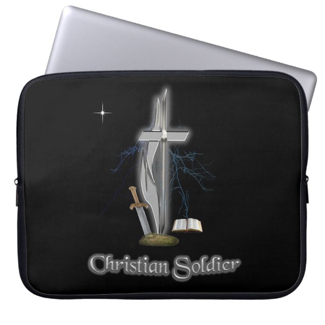 Kristen soldatcases laptop sleeve (Framsidan)