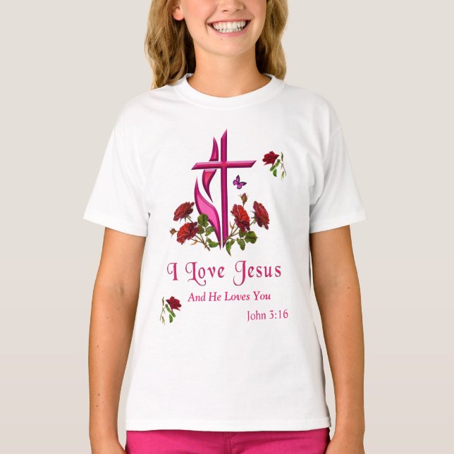 kristen t shirt (Framsida)