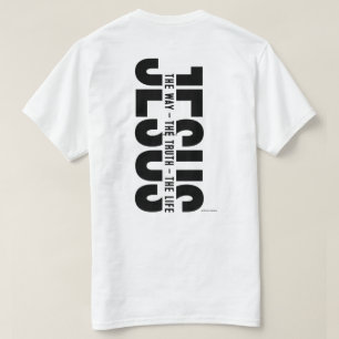 Kristen T-Shirt - Jesus hela vägen