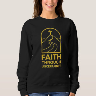 Kristen tro genom osäkerhet Cross Hill T Shirt