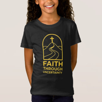 Kristen tro genom osäkerhet Cross Hill T Shirt