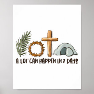 Kristen tro God påskdag Mycket kan hända Poster