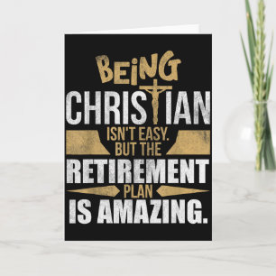 Kristen tro humor pensionärsplan Himmelen Amazi Kort
