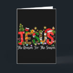 Kristen tro Jesus är anledningen till säsongen Kort<br><div class="desc">Kristen tro Jesus är anledningen till julen</div>