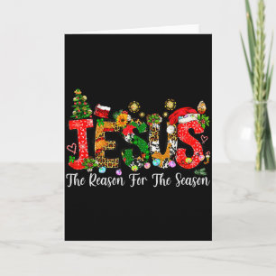 Kristen tro Jesus är anledningen till säsongen Kort