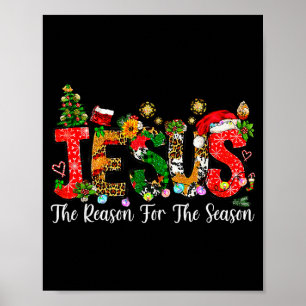 Kristen tro Jesus är anledningen till säsongen Poster